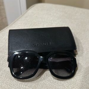 Chanel oversized sunglasses